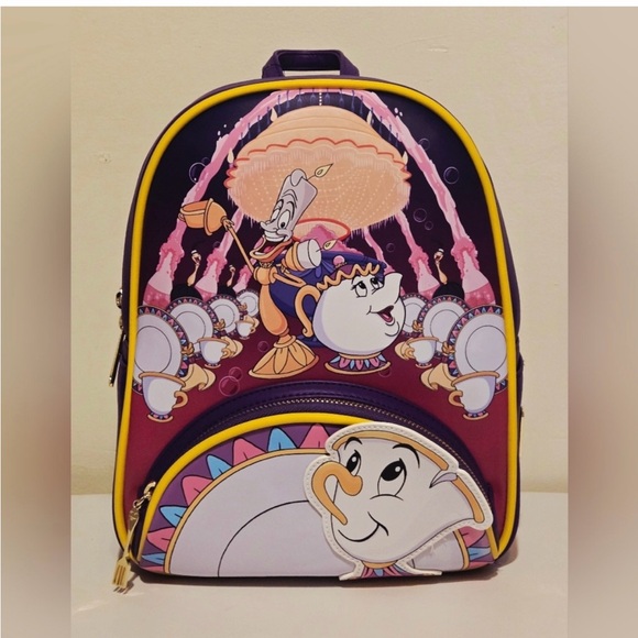 Loungefly Handbags - NWT Loungefly Be Our Guest Loungefly